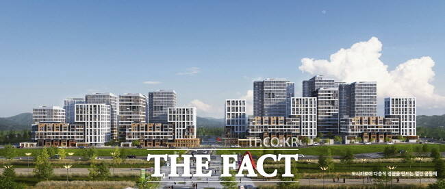 고양 창릉신도시 조감도./경기주택도시공사