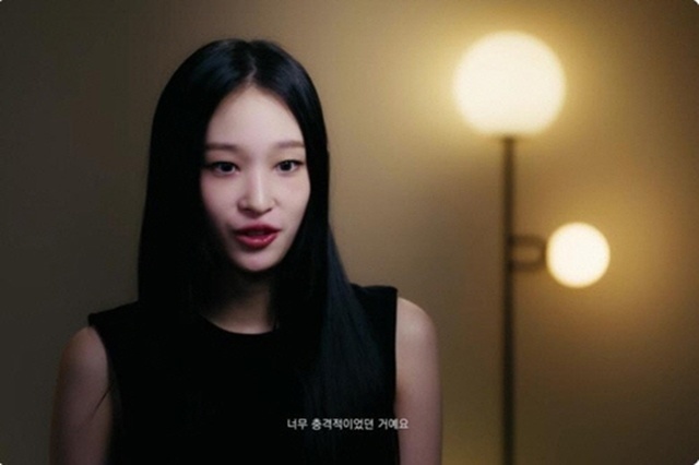 신인 혼성그룹 올데이 프로젝트로 데뷔를 앞둔 정유경 신세계 회장의 딸 애니(본명 문서윤)가 가족들의 반대에도 가수가 되기 위해 노력했던 시간들을 이야기했다. /유튜브 채널 ALLDAY PROJECT 영상 갈무리
