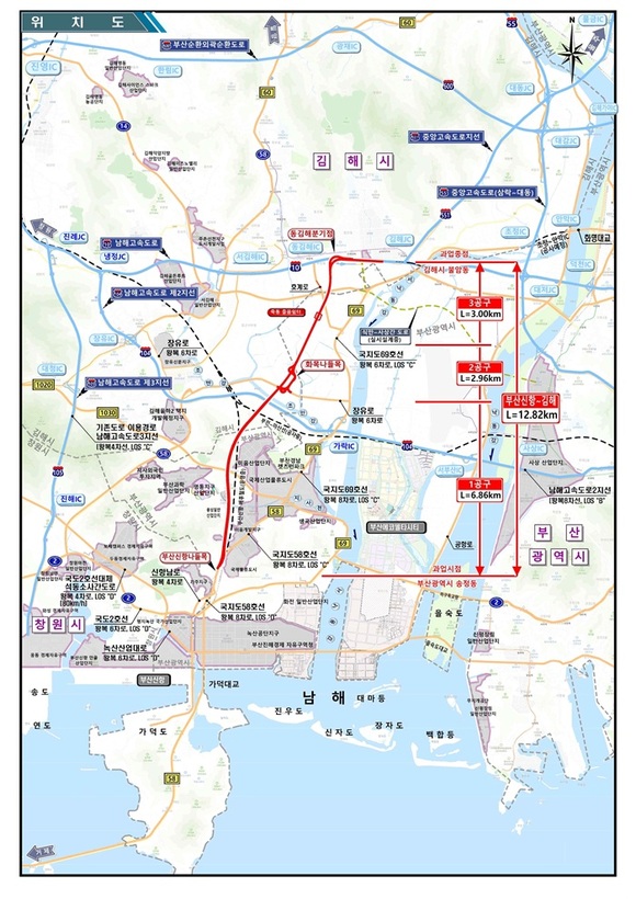 동부건설은 한국도로공사가 종합심사낙찰제(종심제) 방식으로 발주한 부산신항~김해간 고속국도 건설공사 1공구를 수주했다고 16일 밝혔다. /동설