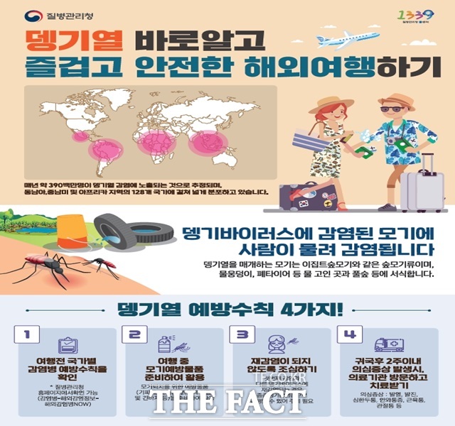 뎅기열 예방수칙 포스터. /질병관리청