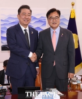  우원식-김병기 만남…與 