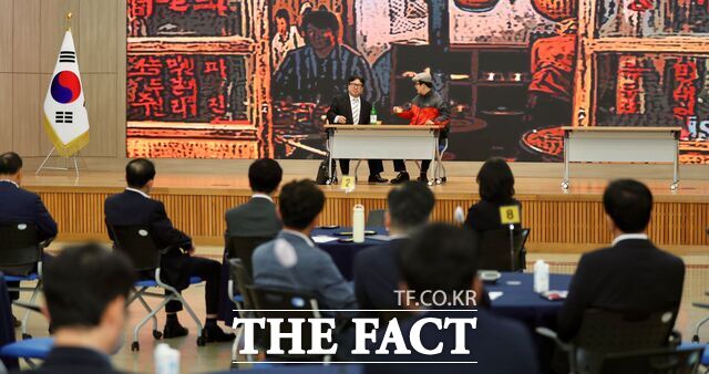 청렴 라이브 비타민 공연 모습/전남도교육청