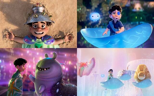 도미 시 감독은 은하 모험이라는 배경을 가지고 있지만 지구에 있는 한 외로운 아이가 다른 사람과의 마음의 연결을 원하는 이야기라고 작품을 소개했다.. /월트디즈니 컴퍼니 코리아