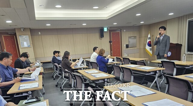 16일 충남교육의 방향을 모색하기 위한 ‘교육정책 대응단’이 발족돼 첫 회의가 열리고 있다. /충남도교육청