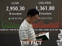  코스피, 2950.30 마감 [포토]