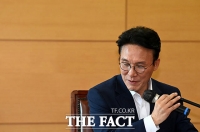  사회분야 부처 업무보고 받는 김민석 국무총리 후보자 [포토]