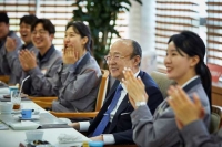  김승연 한화그룹 회장, 한화토탈 대산공장 방문…'안전경영' 강조