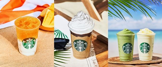 스타벅스 코리아가 여름 신메뉴 4종을 선보인다. /스타벅스 코리아