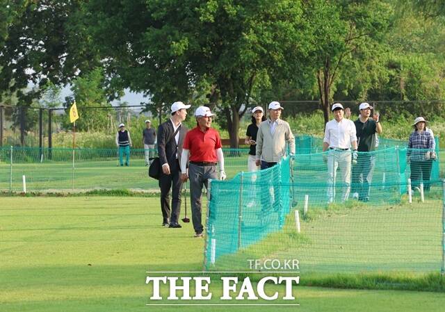 서울 강남구 세곡동 내 탄천파크골프장./강남구