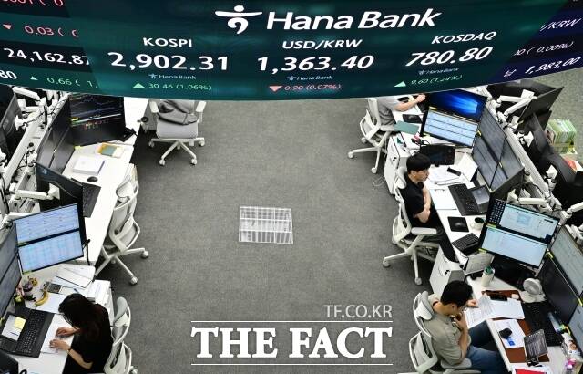 19일 코스피는 전 거래일 대비 0.58% 오른 2989.56에 출발했다. 사진은 기사 내용과 무관. /더팩트 DB