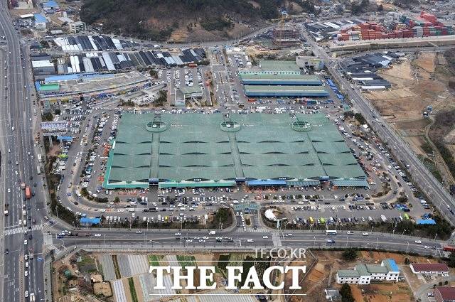 센텀2지구 도시첨단산업단지가 들어설 예정인 부산 해운대구 부지. /부산시