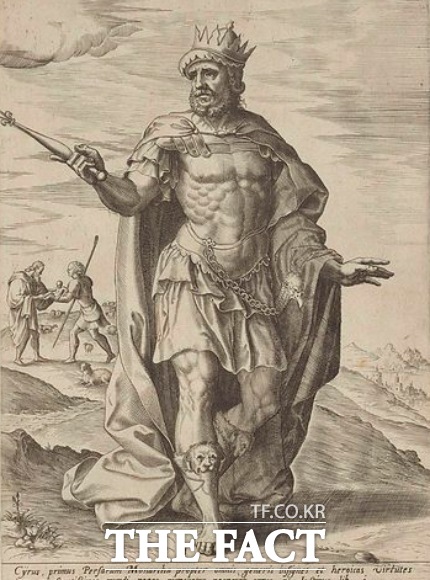 기원전 6세기경 아케메네스 왕조 페르시아 제국을 세운 키루스 대왕. /Look and Learn
