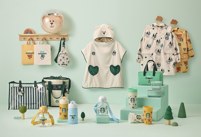 스타벅스가 키즈 웨어 브랜드 베베드피노와 협업한다. /스타벅스 코리아