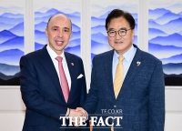  우원식 국회의장, 모로코 대사 접견 