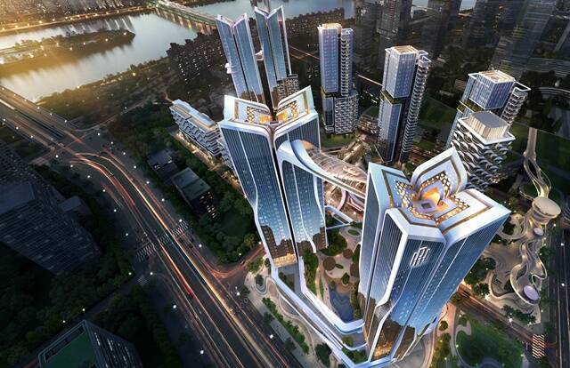 포스코이앤씨는 포스코 빅링크를 통해 용산정비창 전면1구역을 신용산역까지 지하로 연결하고, 국제업무지구는 지상으로 연결하겠다고 약속했다. /포스코이앤씨