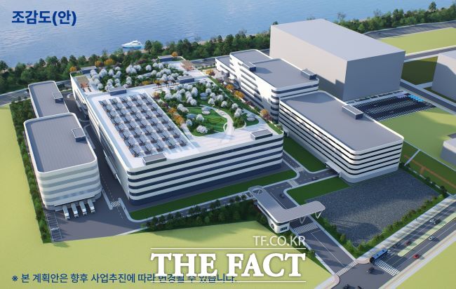 배곧지구 바이오의약품 복합 연구 개발 단지 조성 조감도./시흥시