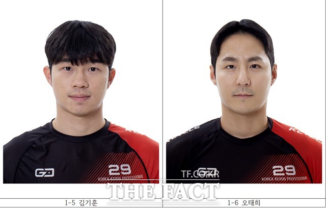 김기훈(왼쪽) 오태희.