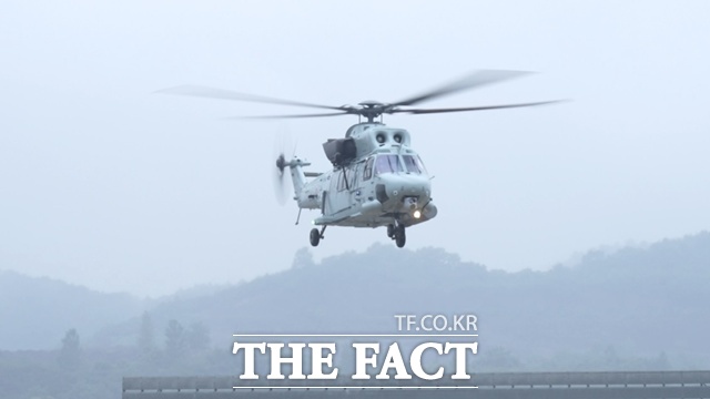 소해헬기(MCH) 비행 모습. /한국항공우주산업