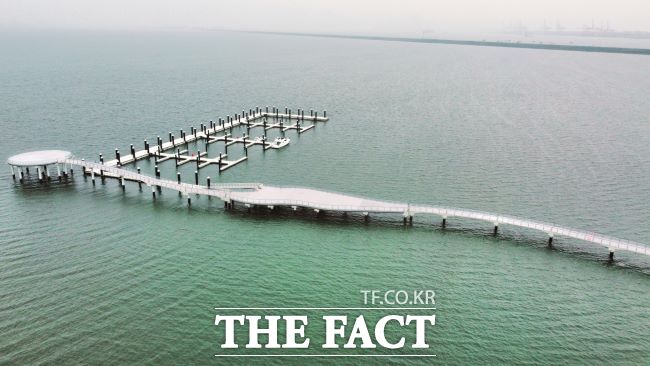 거북섬마리나 해상계류장 전경 /시흥시