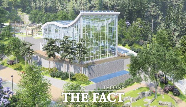 가학산 수목원 내 전시온실 조감도./광명시