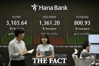  3년 9개월 만에 '3100선 상승 마감한 코스피'…'코스닥 800 돌파' [TF사진관]