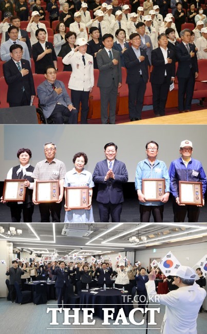 (위부터)부천시, 광명시, 시흥시 6·25전쟁 제75주년 기념행사 모습./부천·광명·시흥시