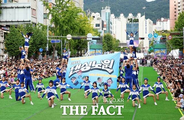 2024년 댄싱노원 댄싱퍼레이드 모습./노원구