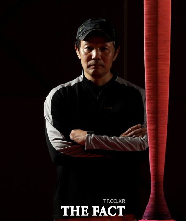 최정윤 작가. /솔거미술관