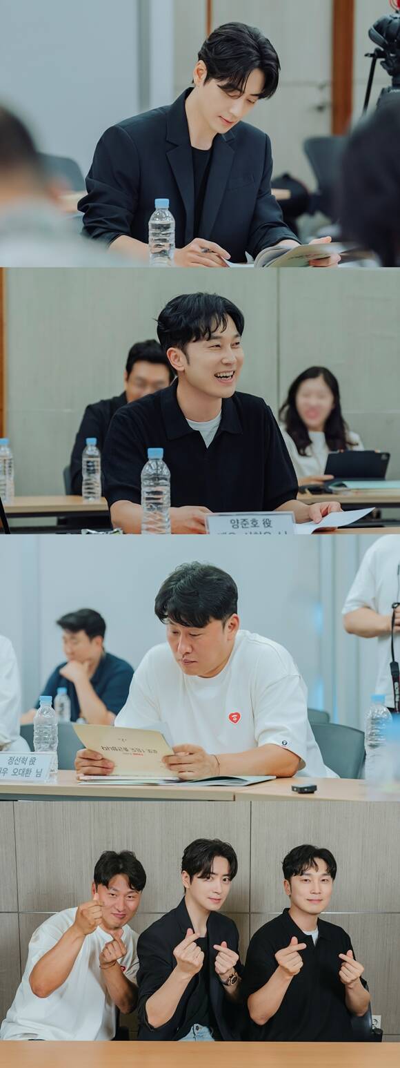 배우 이준혁 서현우 오대환(위쪽부터)이 티빙 새 오리지널 시리즈 로또 1등도 출근합니다에 캐스팅됐다. /티빙