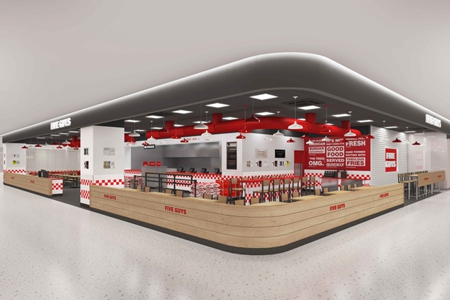 파이브가이즈가 서울 용산에 국내 8번째 매장을 오픈한다. /에프지코리아