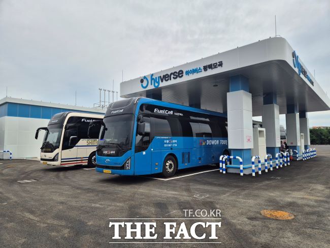 평택 모곡 수소충전소. /경기도