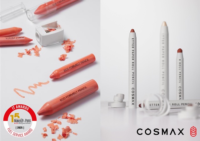 코스맥스 펜슬 제형이 메이크업 인 파리에서 상을 받았다. /코스맥스