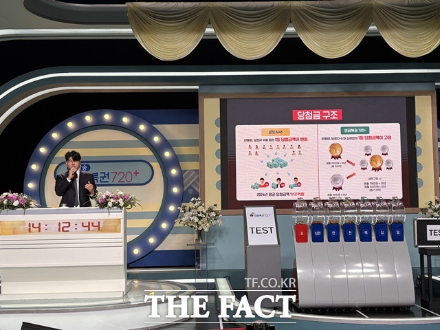 홍덕기 동행복권 대표는 연금복권에 대해 개인에게는 생활 안정 및 노후 대비를 공공에게는 사회복지 실현을이라고 말했다. /문화영 기자