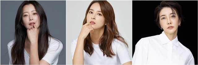 배우 김희선 한혜진 진서연(왼쪽부터)이 TV조선 새 주말미니시리즈 다음생은 없으니까에 캐스팅됐다. /각 소속사