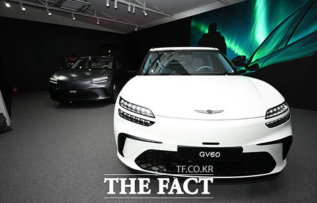 현대자동차 프리미엄 브랜드 제네시스가 PGA(미국프로골프협회) 투어와 후원 협약을 맺었다. 제네시스 GV60 부분변경 모델. /박헌우 기자