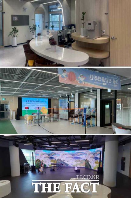 (위부터)광명마음숲상담소, 오름청소년활동센터, 청소년예술창작소 전경./광명시