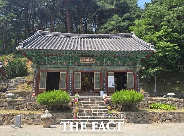 당진 영랑사 대웅전 전경. /당진시