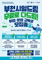  부천시일드림센터, 취업·창업 청년·중장년 무료 교육생 모집