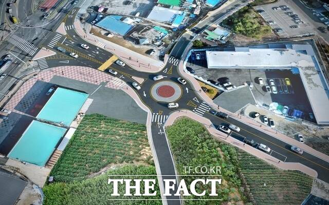 당진도시계획도로 소로 3-903호선(옛 원용선) 개선 조감도. /당진시