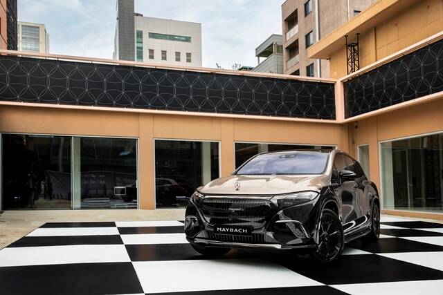 메르세데스-벤츠 고급 전동화 스포츠유틸리티차량(SUV) 마이바흐 EQS 680 SUV. /메르세데스 벤츠