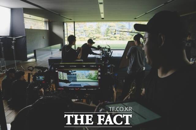 전북 전주시 전주영화종합촬영소에서 촬영된 영화 ‘기생충’. /전주시