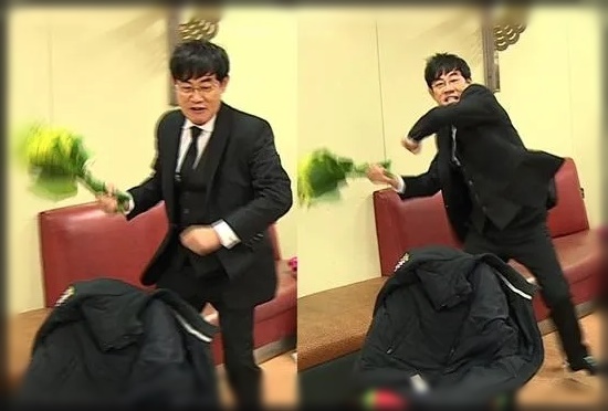 자신의 승용차와 차종이 같은 다른 사람의 차를 몰고 간 이경규는 차량 절도 신고로 출동한 경찰로부터 간이 시약 검사를 받아 양성 반응으로 입건됐다. /온라인커뮤니티