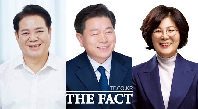 (왼쪽부터) 최대호 안양시장, 박승원 광명시장, 김보라 안성시장이 지방정부 대표단으로 코스타리카를 방문한다./페이스북 갈무리