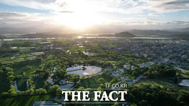 부여 궁남지 전경. /부여군