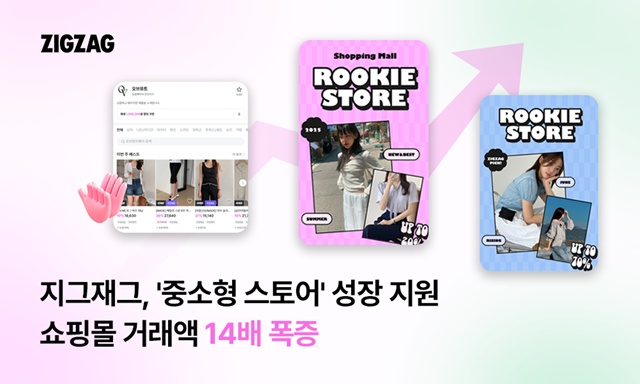 지그재그는 중소형 스토어를 운영하고 있다./지그재그
