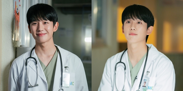 SBS 수요드라마 사계의 봄에 특별 출연하는 배우 정해인의 스틸이 공개됐다. /㈜FNC스토리