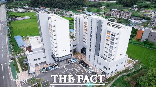 청양군 고령자복지주택 전경. /청양군