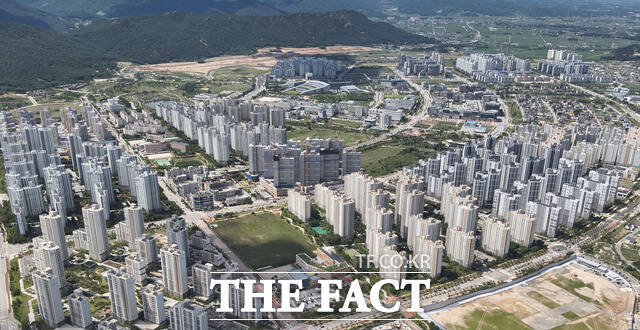 충남 내포신도시 전경. /충남도