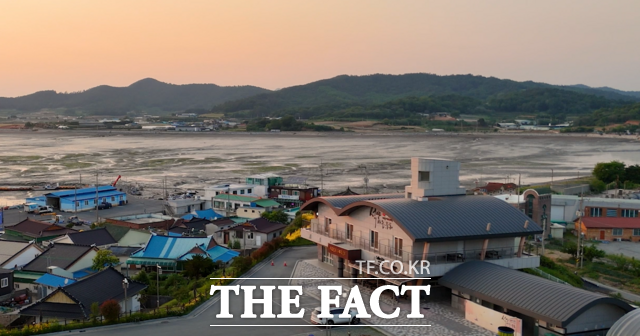 주포권역 항공 사진. /함평군