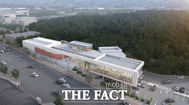 정촌 체육시설(수영장) 조감도/진주시